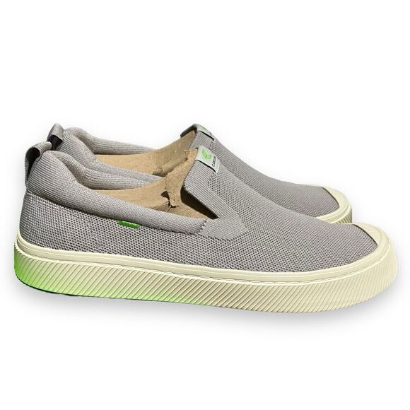 Cariuma Women’s IBI Slip‎ On Shoes Grey Bamboo Knit Sneakers Unisex - Picture 2 of 12